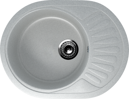 Кухонная мойка Ulgran Classic U-107m-310 55х45 цвет серый