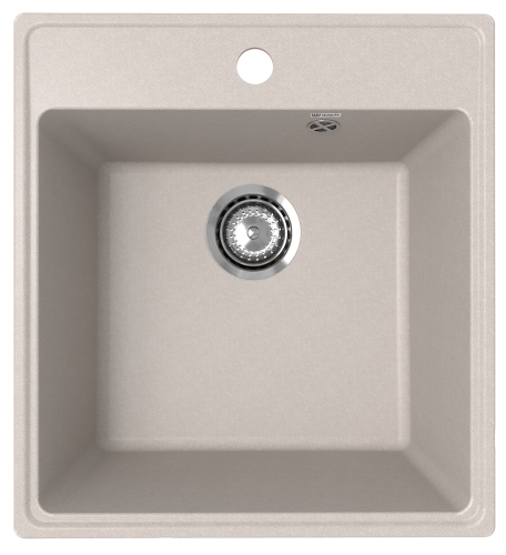Кухонная мойка Ulgran Quartz Forte 460-10 45х50 цвет бежевый