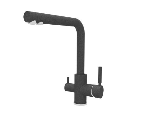 Смеситель для кухни Dr.Gans Акцент 339.06H.2123.407 на мойку черный
