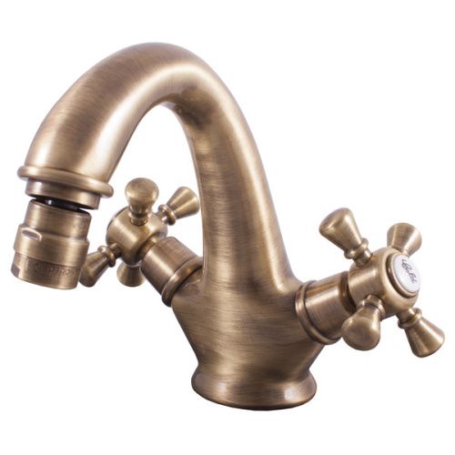 Смеситель RavSlezak MORAVA RETRO MK343.5SM на биде бронза