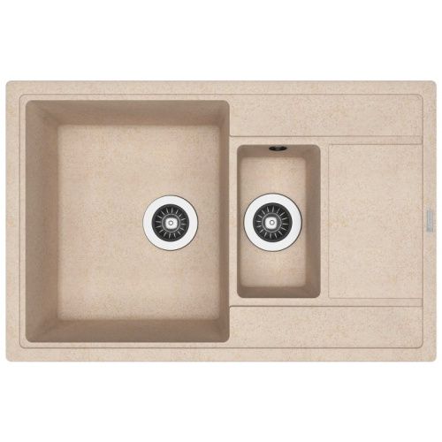 Кухонная мойка Florentina Липси 780_К 20.250.D0780.107 80х50 цвет бежевый поверхность матовая