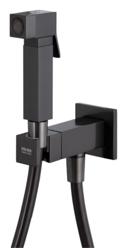 Гигиенический душ со смесителем Remer Q64CFP серый