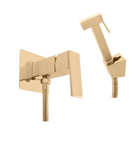 Гигиенический душ со смесителем RavSlezak LOIRA LR547/1Z золото