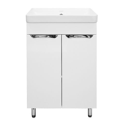 Тумба с раковиной Loranto CS00091223 50х40 напольная цвет белый