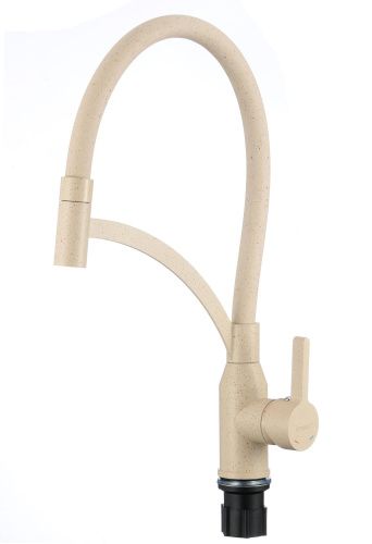 Смеситель для кухни Fmark FS8244-Y на мойку бежевый