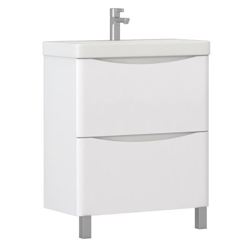 Тумба под раковину Vigo Glem tn.GLE.9595.70.2Y 70х30 напольная цвет белый