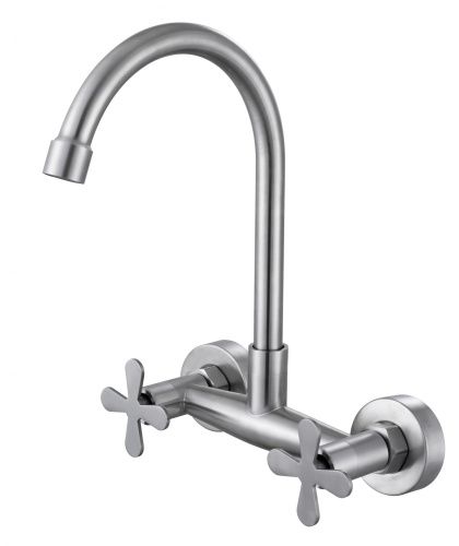 Смеситель для кухни Fmark FS8513 на мойку сатин