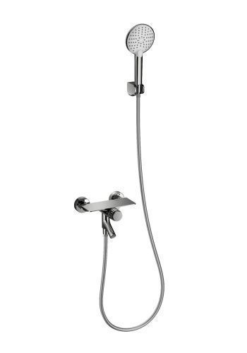 Смеситель для ванны Wonzon & Woghand Click WW-FE05L221-CR настенный хром