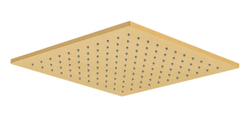 Верхний душ Remer 359SSLBGX 30х30 золото