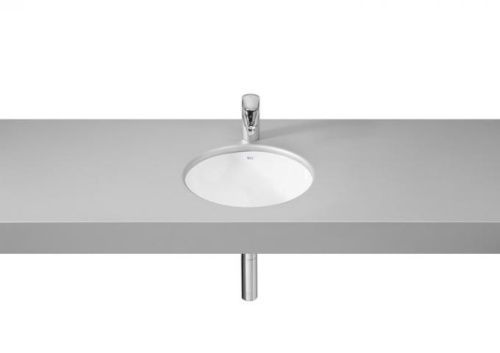 Раковина керамическая Roca Foro 7.3278.8.400.0 40х40 встраиваемая цвет белый без отверстий под смеситель