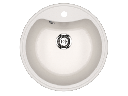 Кухонная мойка Ulgran Classic U-601-331 50х50 цвет белый