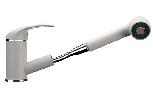 Смеситель для кухни Ulgran Classic U-002-331 на мойку белый