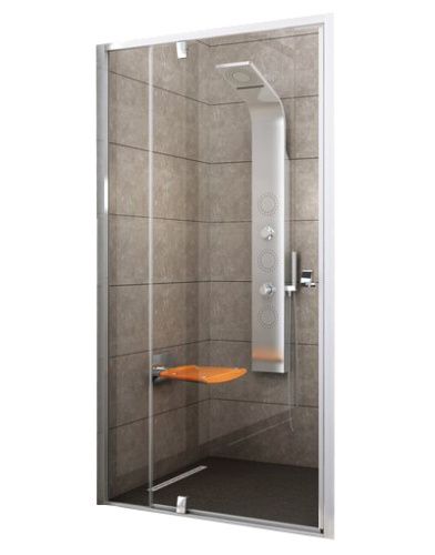 Душевая дверь Ravak Pivot 03GA0101Z1 100х190 стекло прозрачное профиль белый