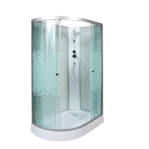 Душевая кабина AvaCan L902RNGM 120х80 асимметричная без крыши ориентация правая