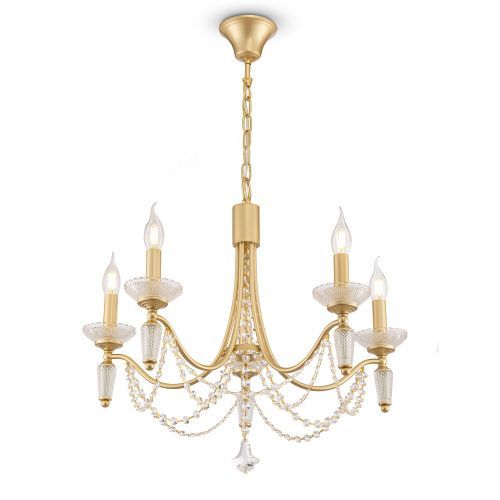 Люстра Freya Zoe FR2009PL-05G 130x360x295 Подвесные люстры