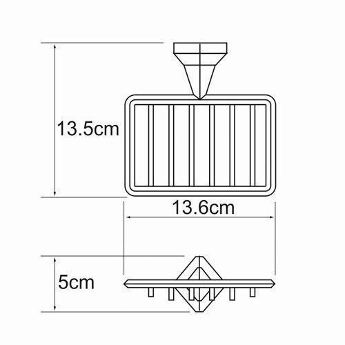 Мыльница WasserKRAFT 1169 - фото 4