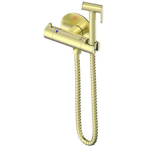 Гигиенический душ со смесителем Wonzon & Woghand WW-88819902-BG золото с термостатом