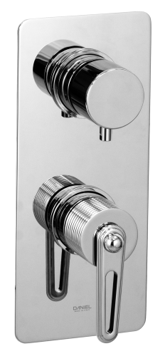 Смеситель для душа Daniel Brooklyn BY612D2KBCR встраиваемый в стену хром