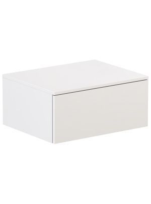 Тумба Velvex UNIT tpUNI.60.H27.Y-211 60х48х27 подвесная цвет белый матовый