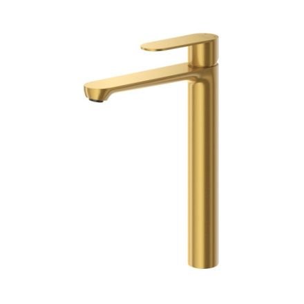 Смеситель для раковины Cezares STYLUS STYLUS-LC-BORO-W0 на столешницу золото