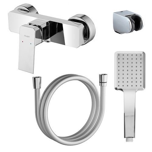 Смеситель Azario HARDCORE AZ-VKM338277C настенный хром