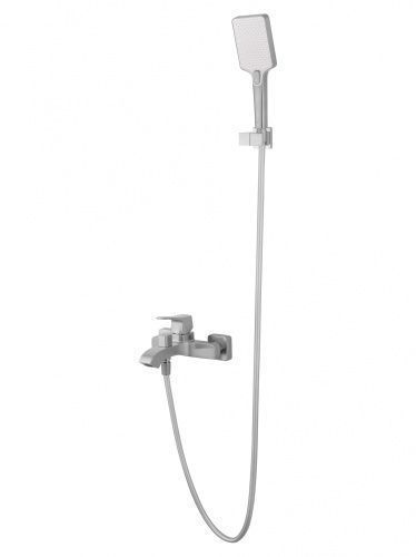 Смеситель для ванны и душа Wonzon & Woghand FLEX WW-88037072-BN настенный никель