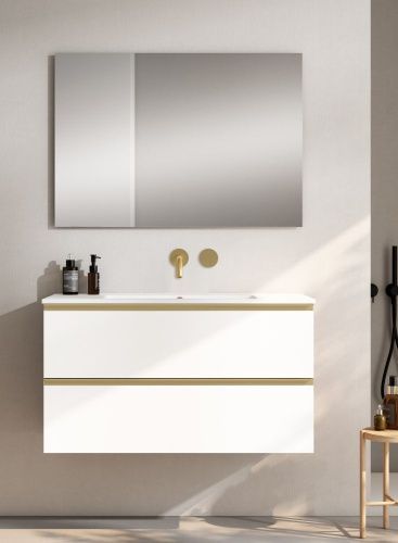 Тумба под раковину Visobath Granada 87525/73545 100х50 подвесная цвет белый