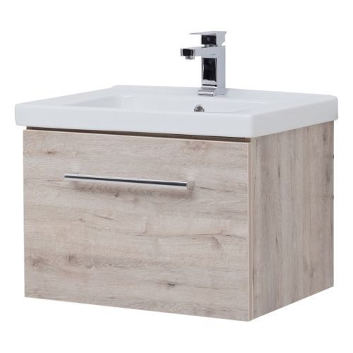 Тумба под раковину Dreja Big Inn 77.0202D 60х50 подвесная цвет коричневый