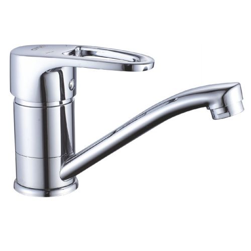 Смеситель для кухни Cron CN4565 на мойку хром