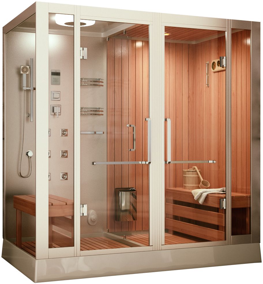 Финская сайна Frank 2000020 150х120 прямоугольная с крышей