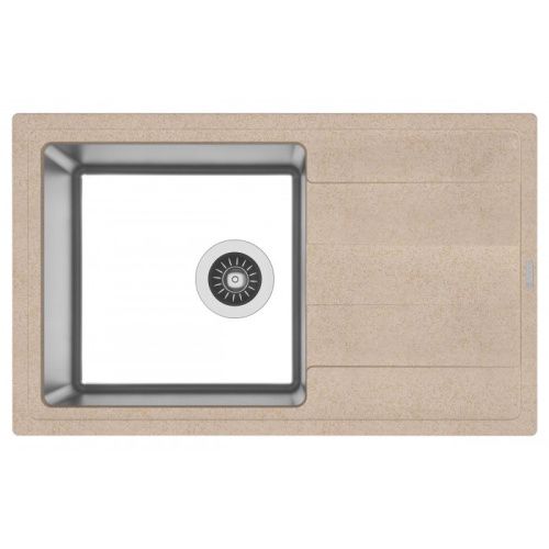 Кухонная мойка Florentina Комби 780 21.395.D0780.107 80х50 цвет бежевый поверхность полированная