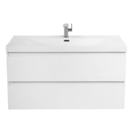 Тумба под раковину Cezares MOLVENO MOLVENO-90-2C-SO-BG 90х50 подвесная цвет белый