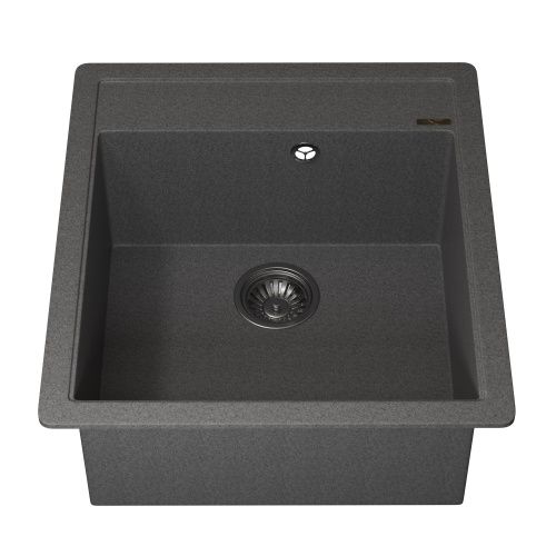 Кухонная мойка Uperwood Quartz Premium UPD-07 3910202126 45х50 цвет серый поверхность матовая