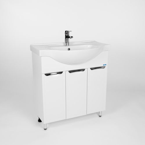 Тумба под раковину Viant Лима VLIM100EN-T3ST 100х30 напольная цвет белый