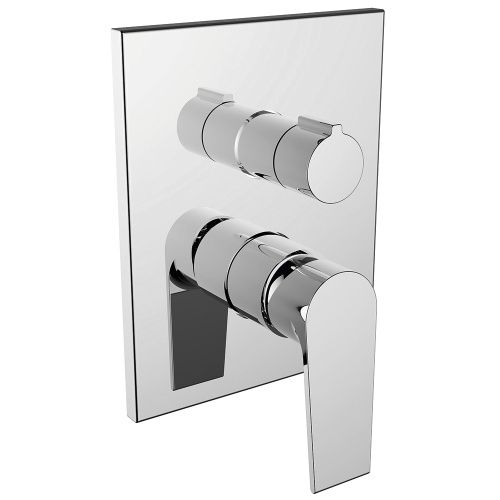 Смеситель Clever Agora Xtreme 61228 встраиваемый в стену хром