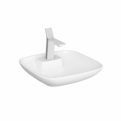Раковина керамическая Vitra Memoria 5887B403-0041 50х50 накладная цвет белый 1 отверстие под смеситель