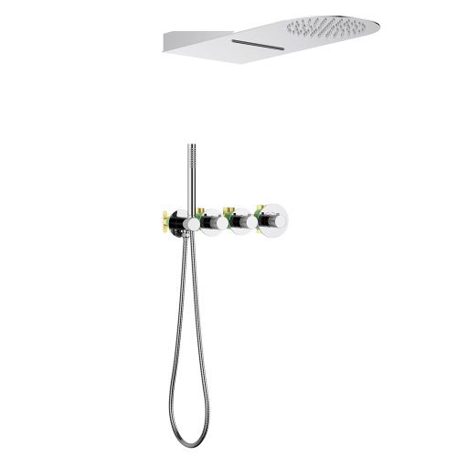 Душевая система Timo Saona SX-2350/00SM встраиваемая в стену цвет хром с термостатом