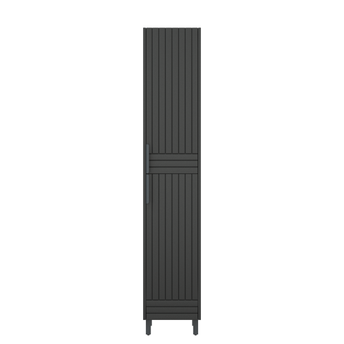 Шкаф-пенал Corozo Терра SD-00001325 40х190 напольный цвет серый