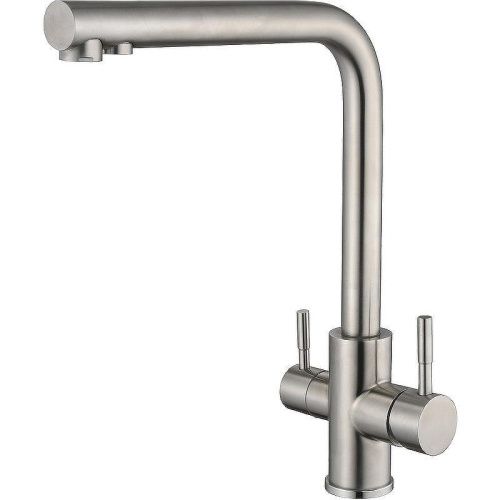 Смеситель для кухни OLIVE'S Balear 13450BL на столешницу нержавеющая сталь