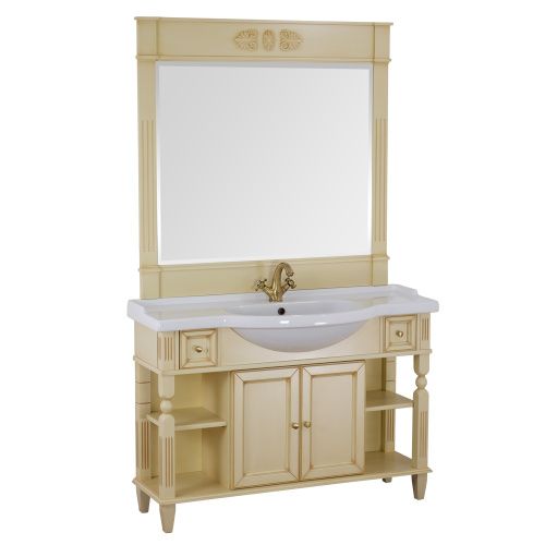 Тумба под раковину Migliore KANTRI 26673 120х30 напольная цвет бежевый