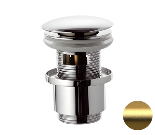 Донный клапан Remer 905CC2114BG золото