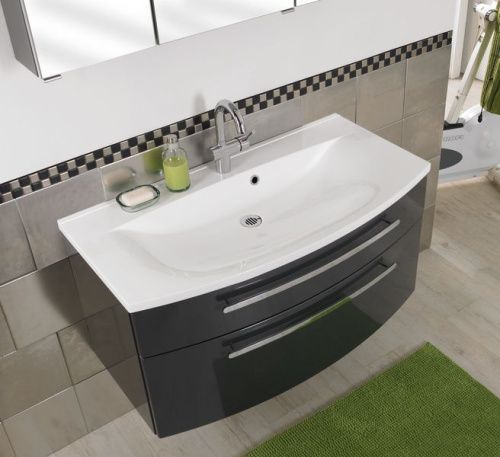 Раковина из искусственного камня Puris Speed WMM85081 80х50 накладная цвет белый 1 отверстие под смеситель