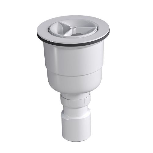 Сифон для душевого поддона RGW 44242000-01 белый