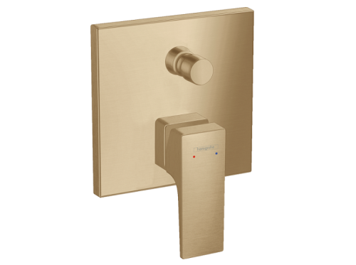 Смеситель Hansgrohe Metropol 32545140 встраиваемый в стену бронза