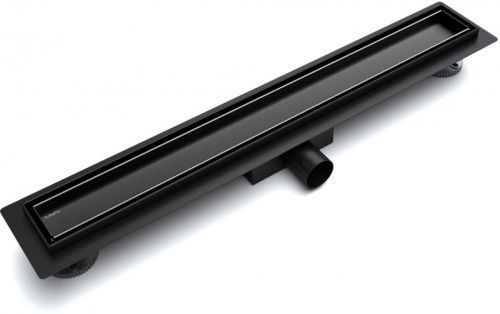 Душевой лоток Esbano META ESTRMETTILE80MB 85х10 черный