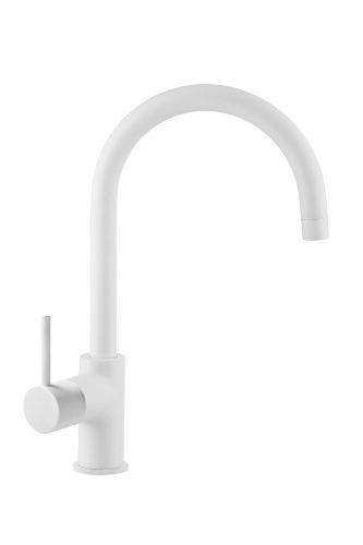 Смеситель для кухни Azario TASCO AZ-151644316 на мойку белый