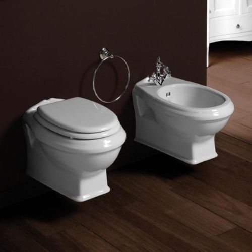 Чаша унитаза подвесная Simas ARCADE AR841bi rimless цвет белый без сиденья безободковая каскадный смыв