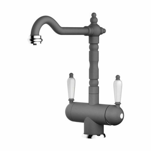 Смеситель для кухни Omoikiri Amagasaki 4994071 на мойку серый