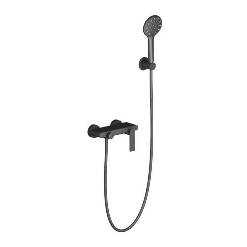 Смеситель для ванны и душа Timo Anni 2714/03Y настенный черный