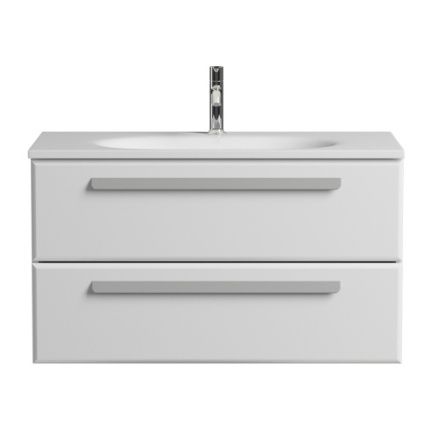 Тумба под раковину Cezares ECO ECO-900-2C-SO-BO 90х50 подвесная цвет белый